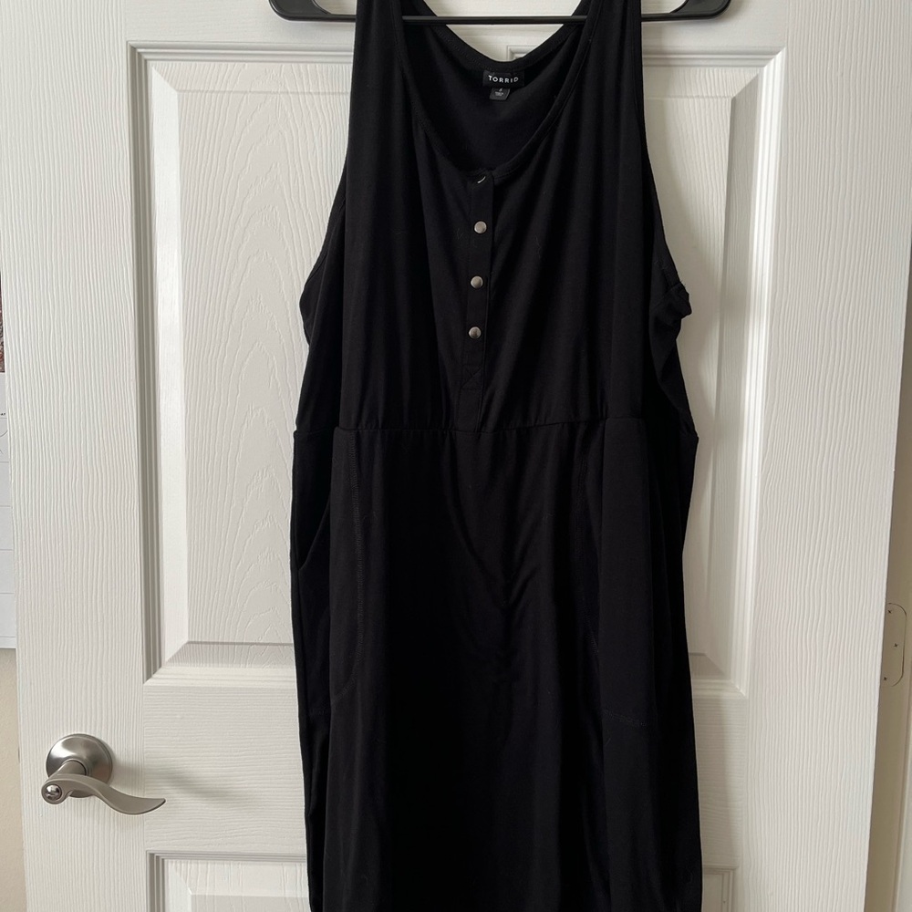 Torrid Black Sleeveless Dress
